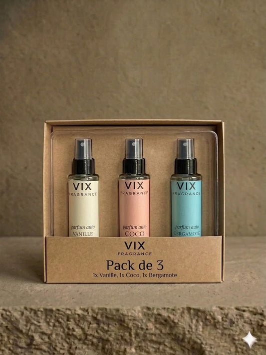 PACK PARFUM AUTO IKR